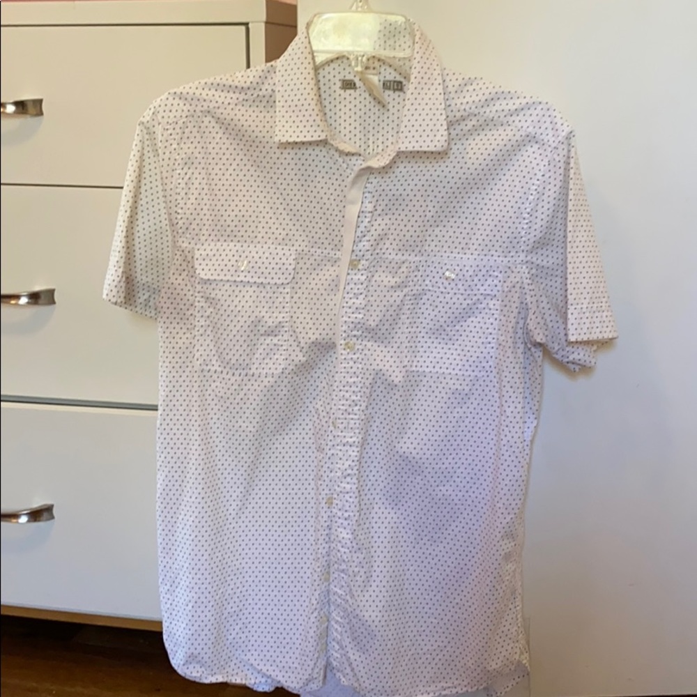 Diesel short sleeve button up shirt